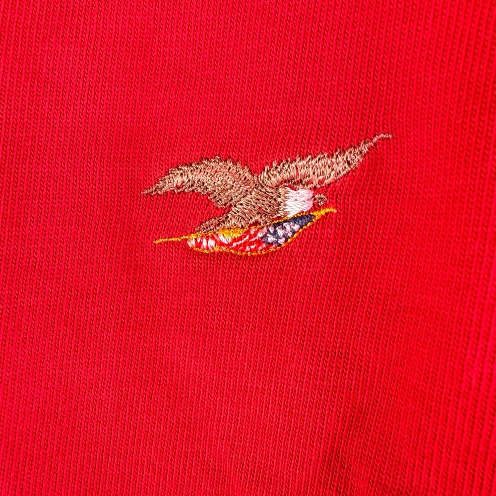 NWOTS Vibrant Red Polo Shirt with Embroidered Emblem - Picture 2 of 8
